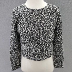 Vintage State of Claude Montana Women's Black/White Sweater Size 42